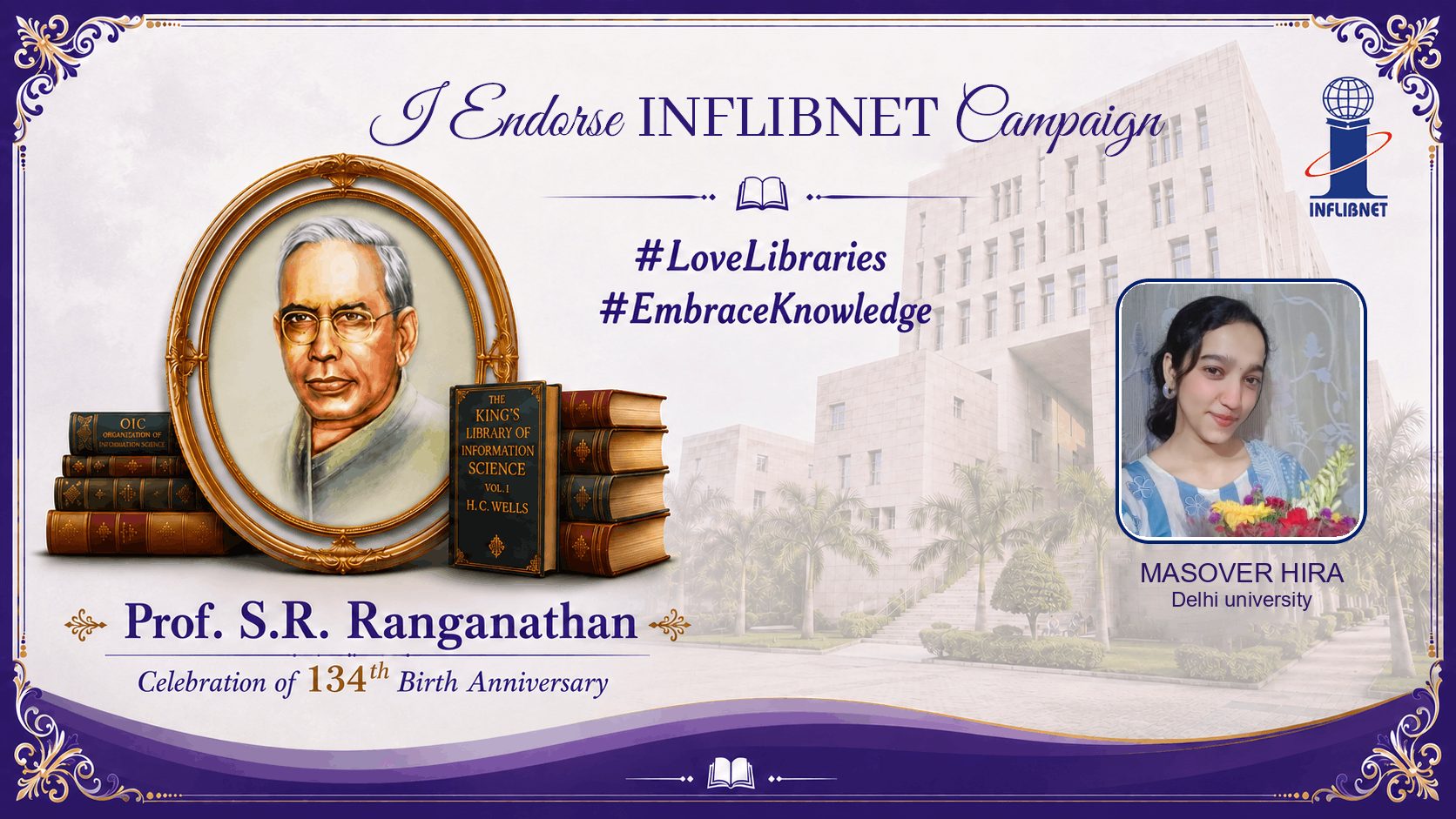 Library Day Endorse Badge