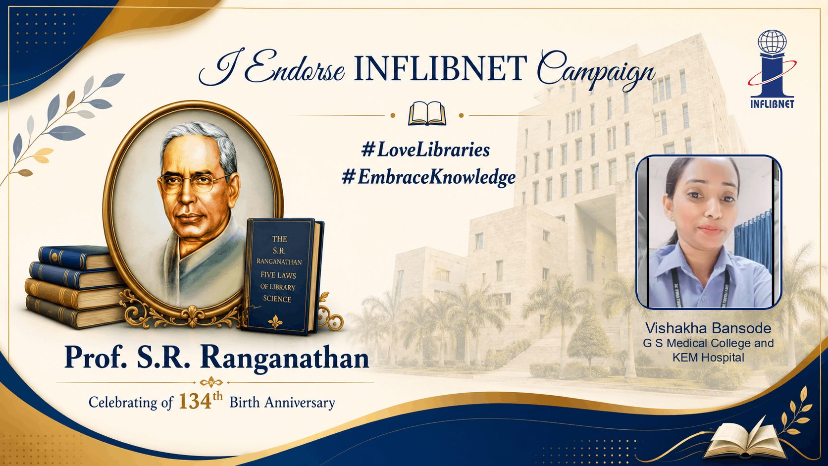 Library Day Endorse Badge