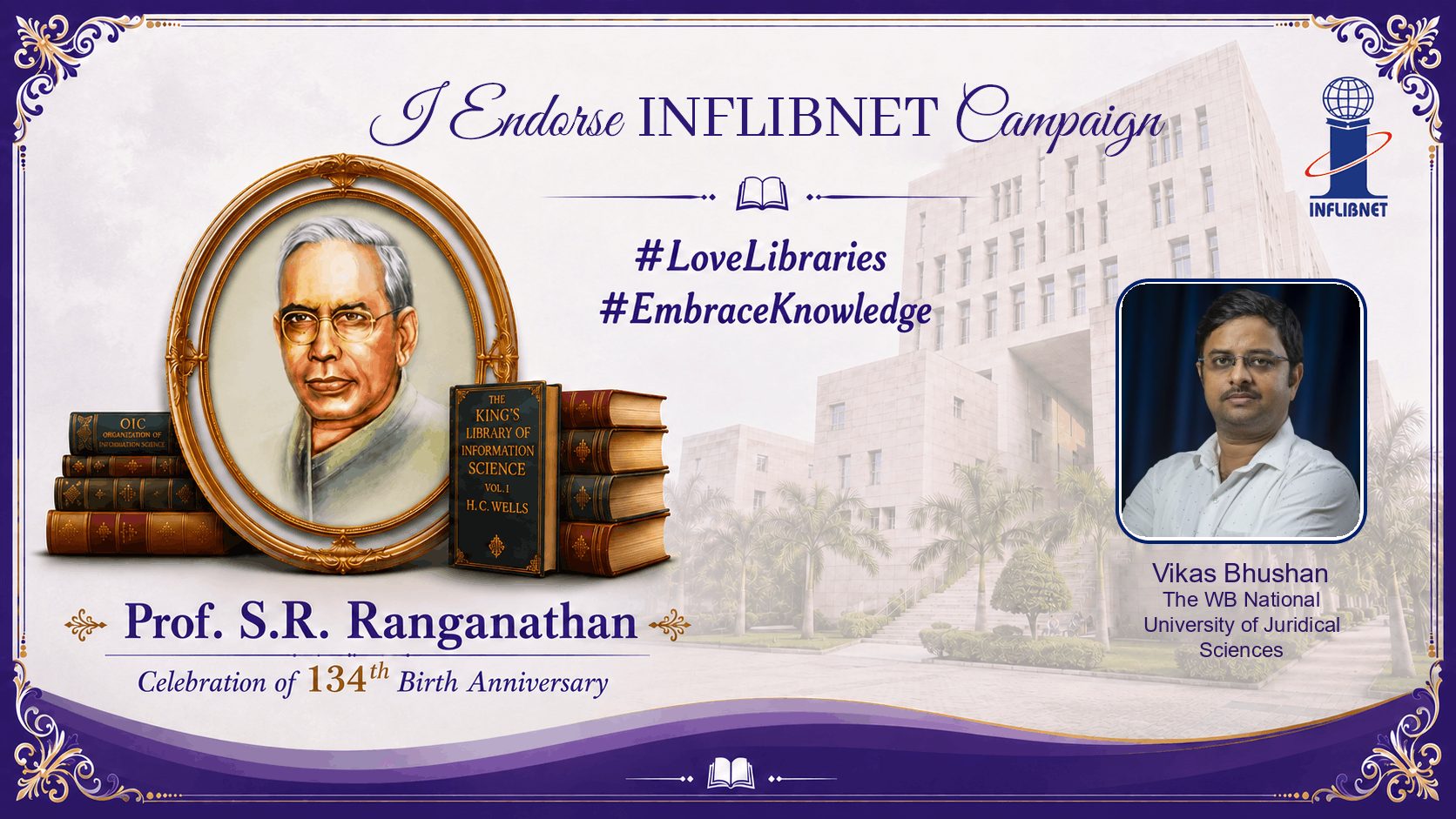 Library Day Endorse Badge