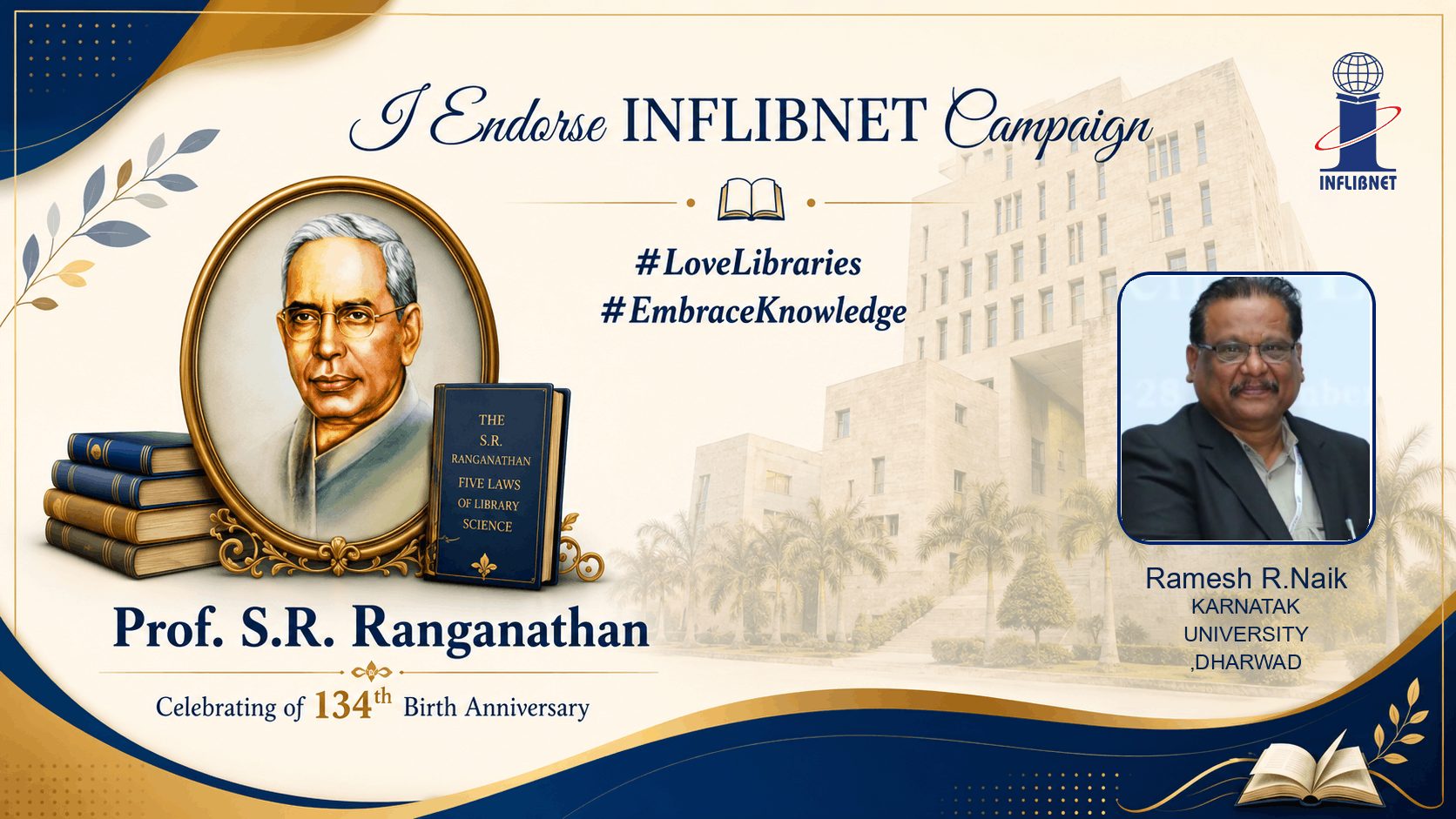 Library Day Endorse Badge