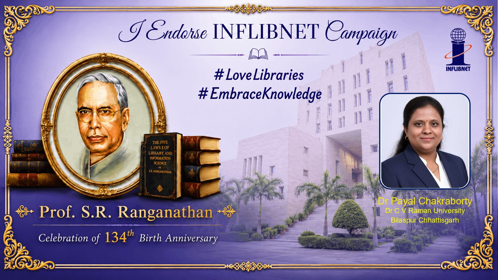Library Day Endorse Badge