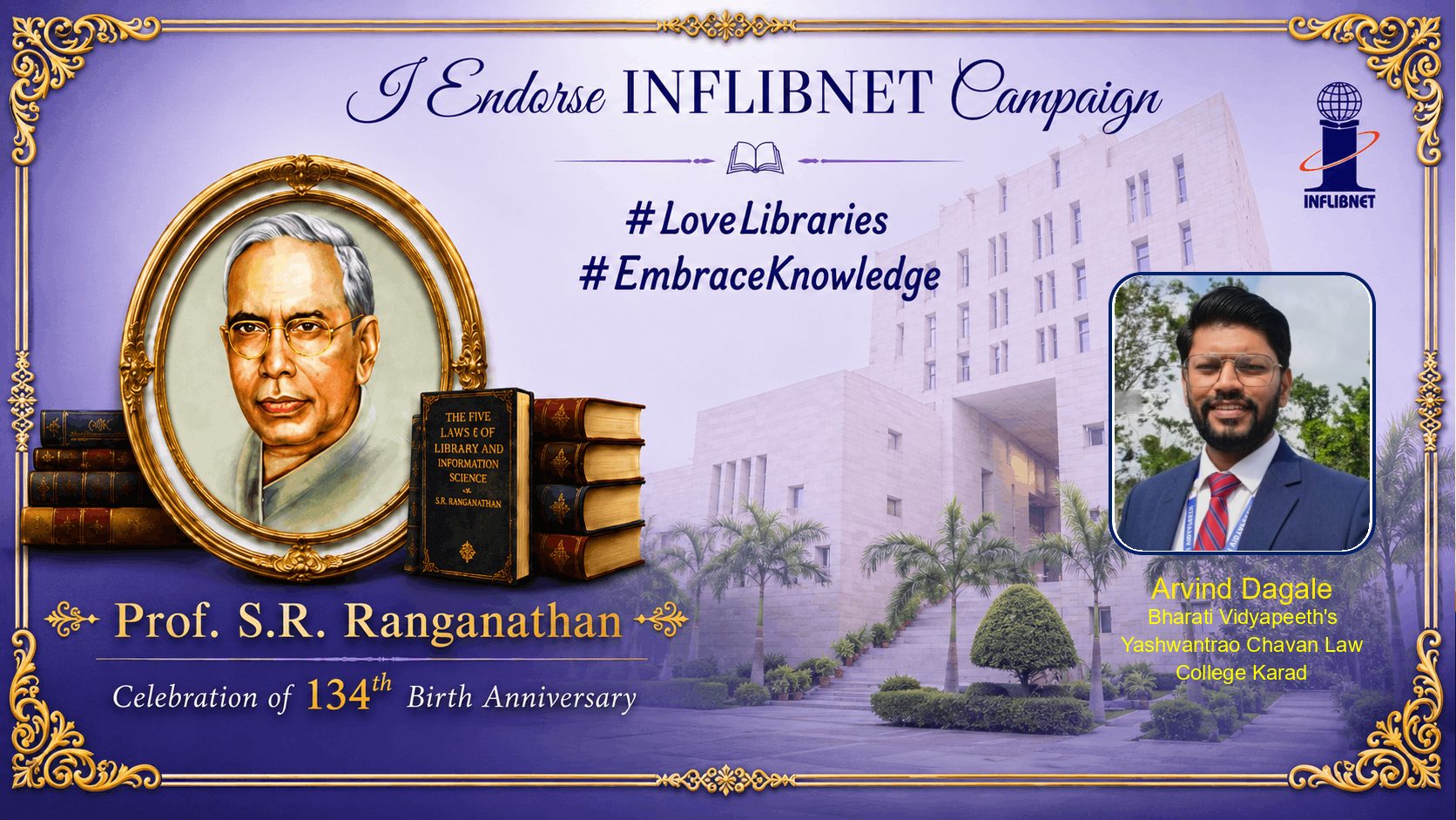 Library Day Endorse Badge