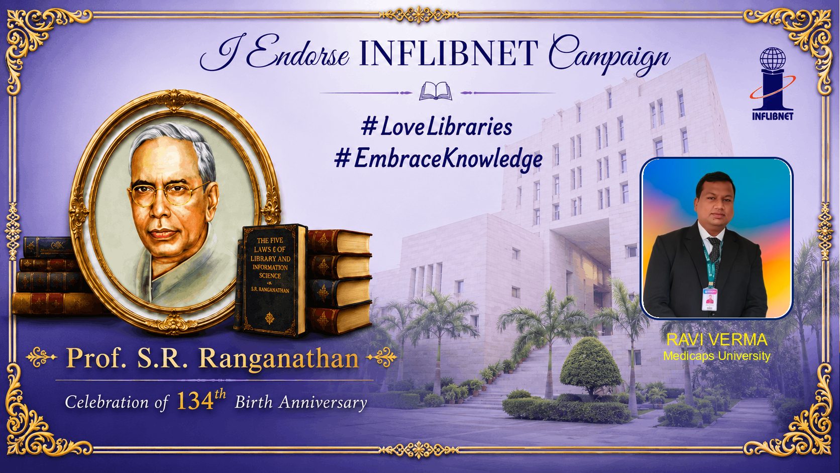 Library Day Endorse Badge
