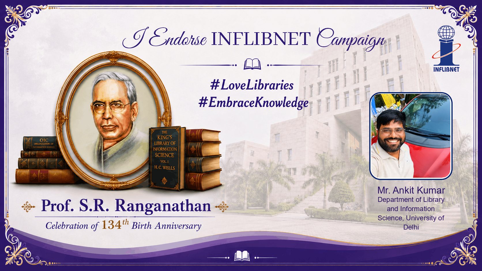 Library Day Endorse Badge