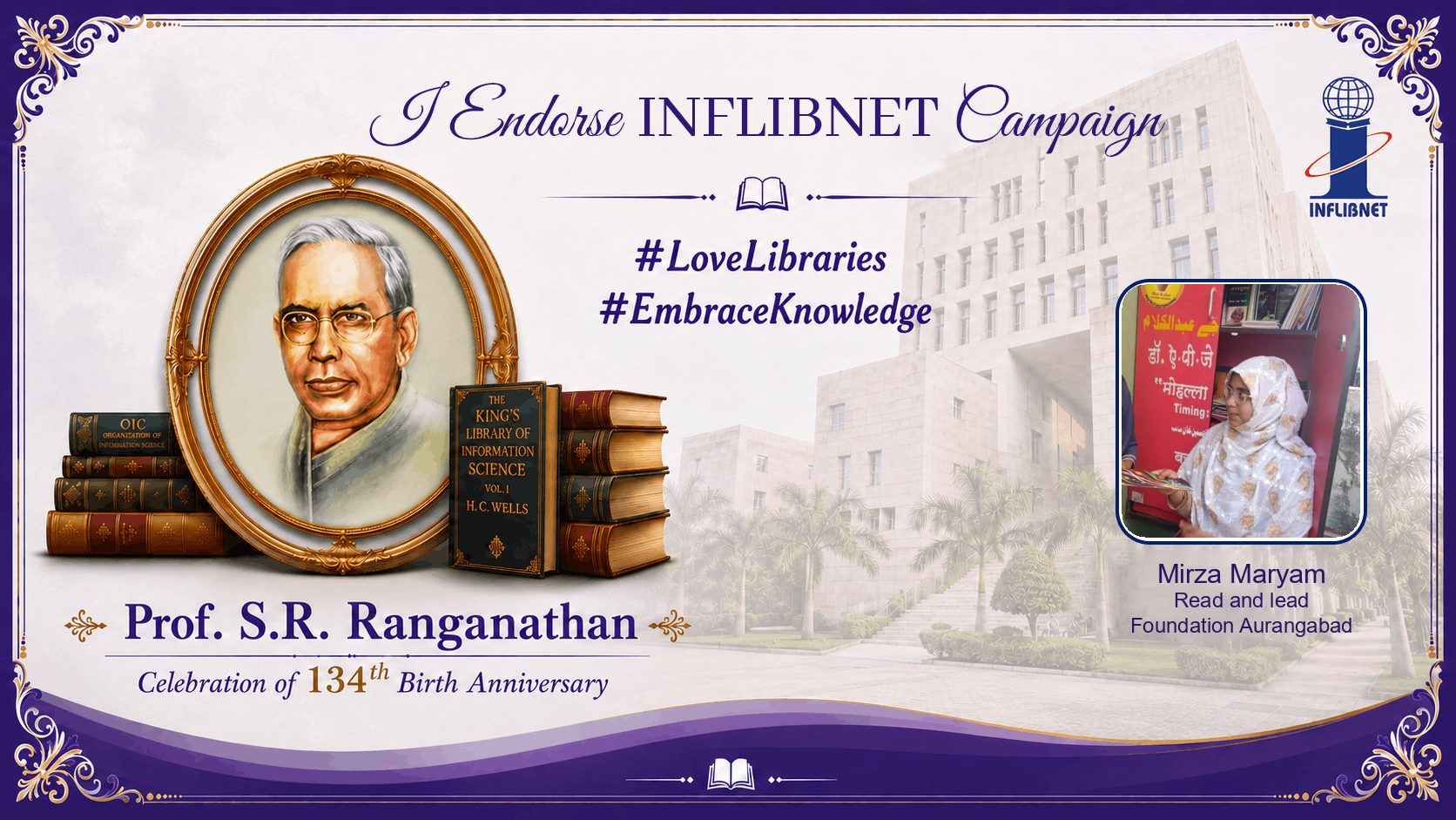 Library Day Endorse Badge