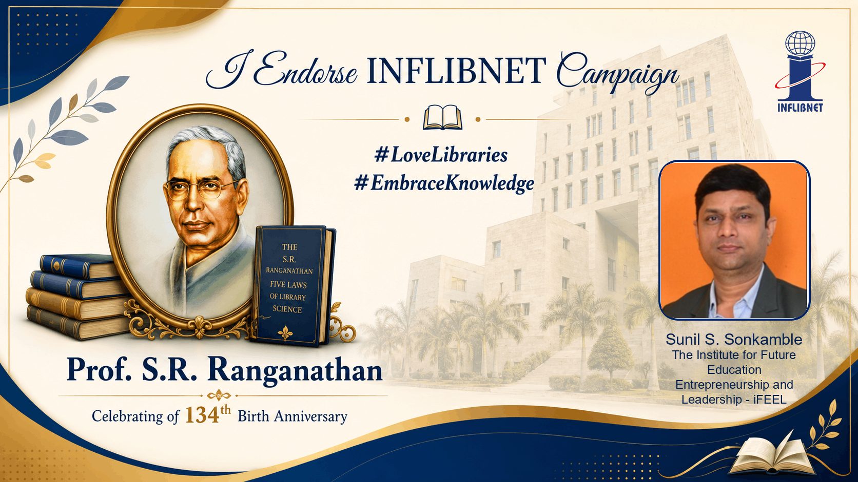 Library Day Endorse Badge