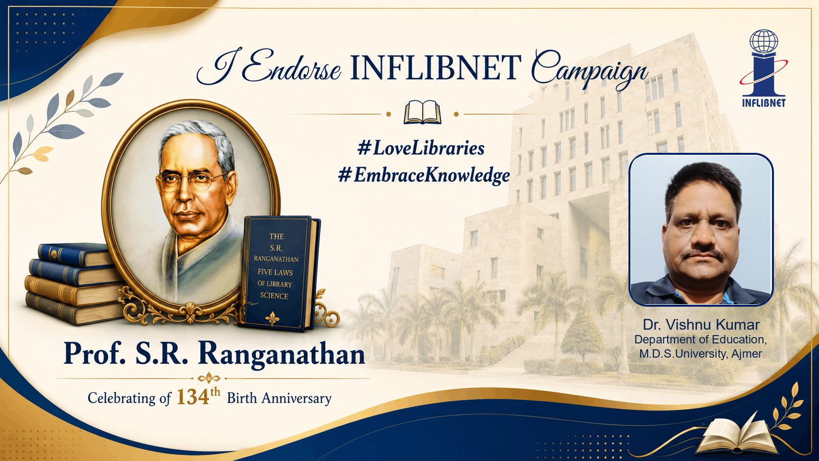 Library Day Endorse Badge