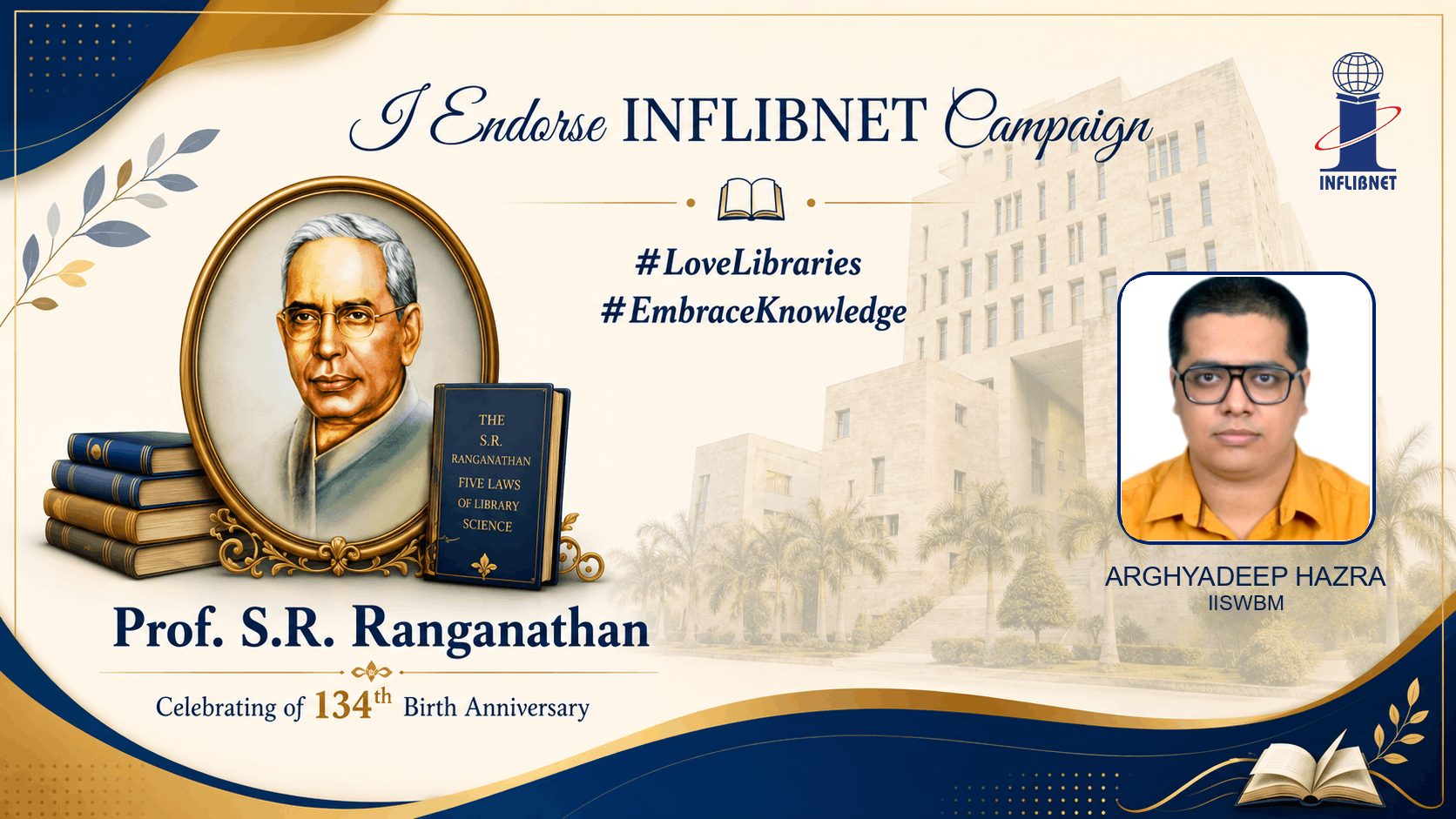 Library Day Endorse Badge