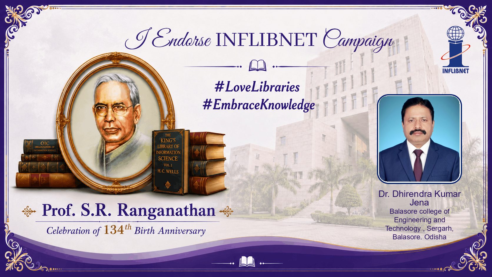 Library Day Endorse Badge
