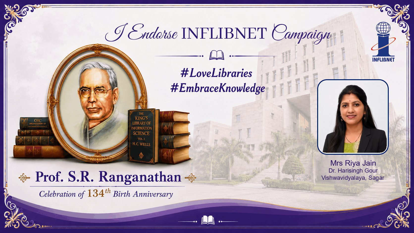 Library Day Endorse Badge