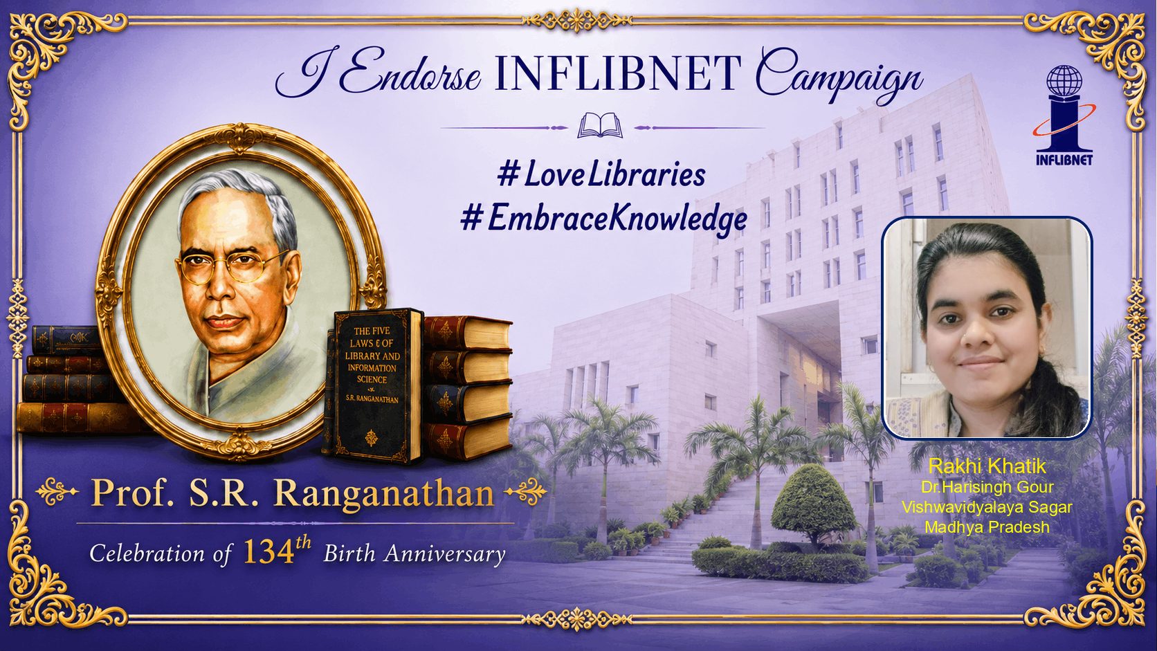 Library Day Endorse Badge