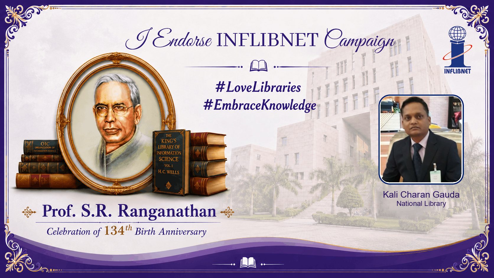 Library Day Endorse Badge