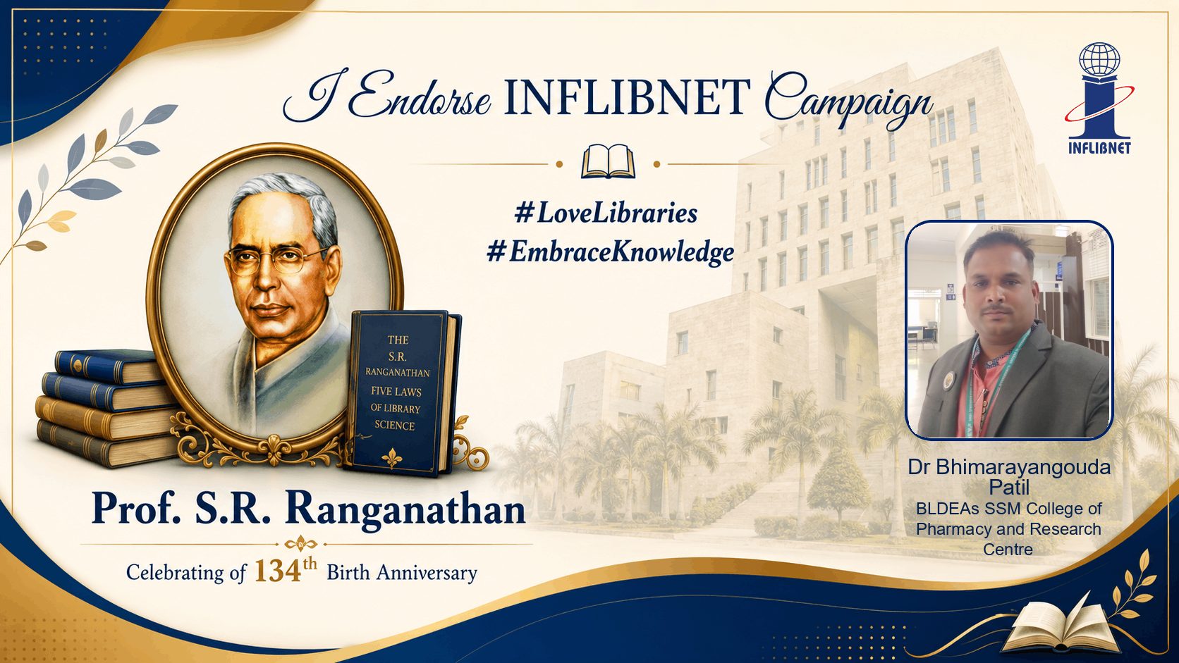 Library Day Endorse Badge