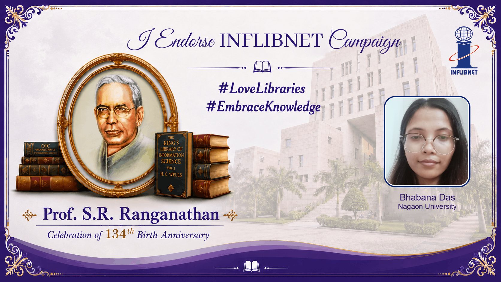 Library Day Endorse Badge