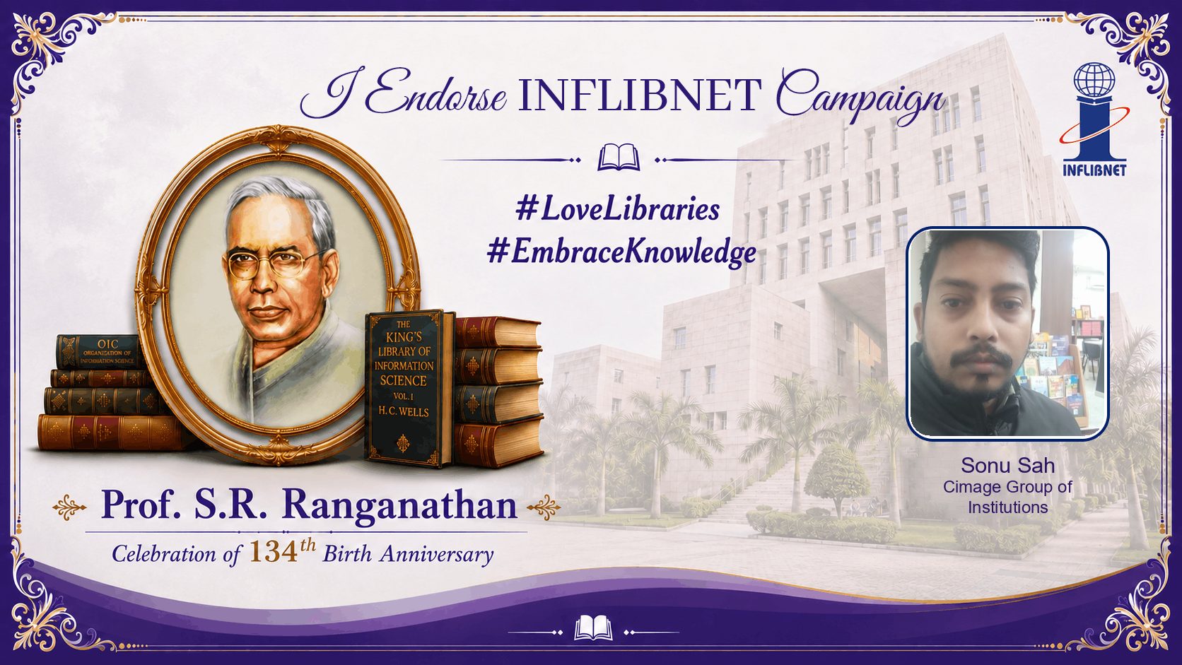 Library Day Endorse Badge