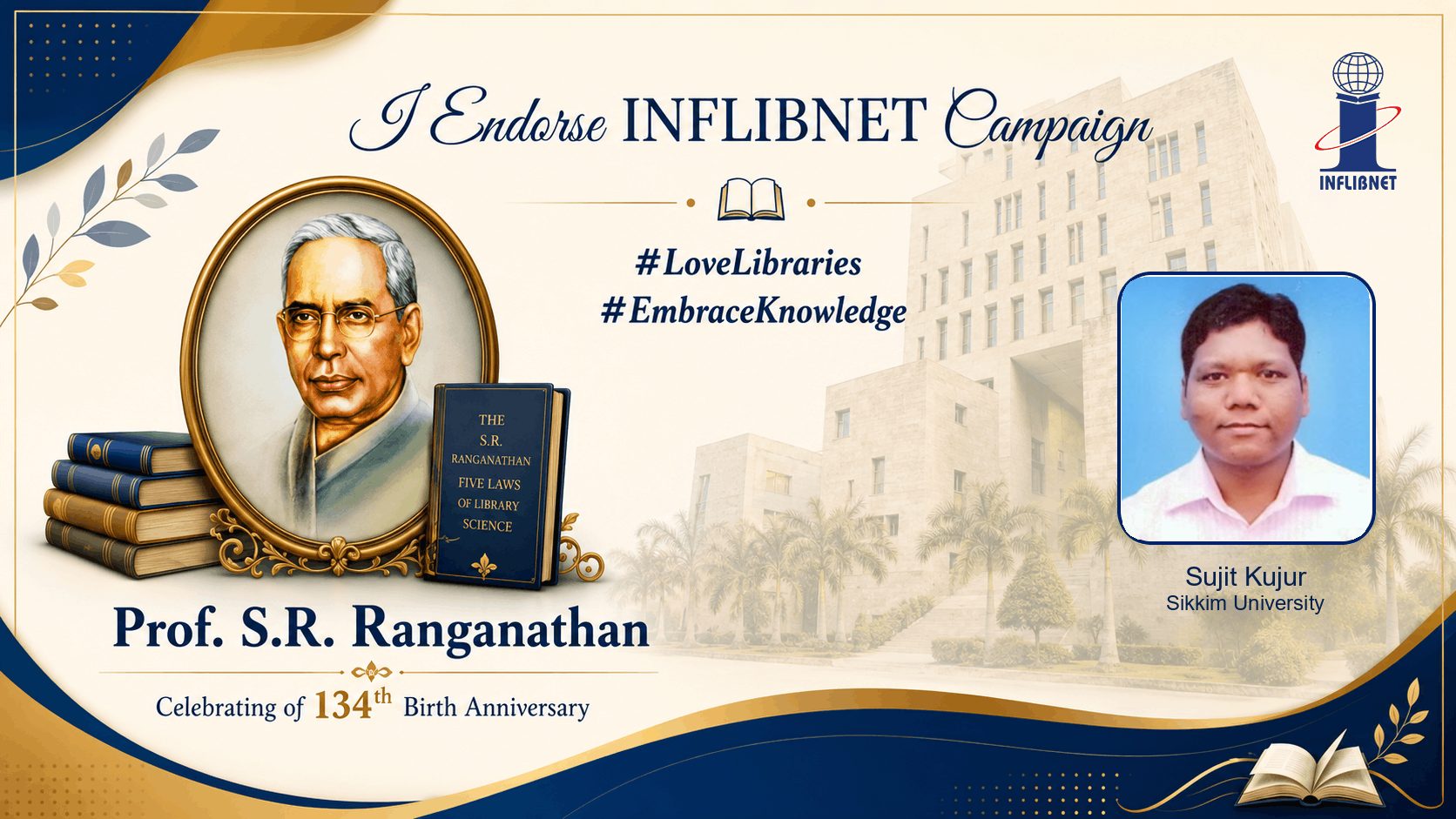Library Day Endorse Badge