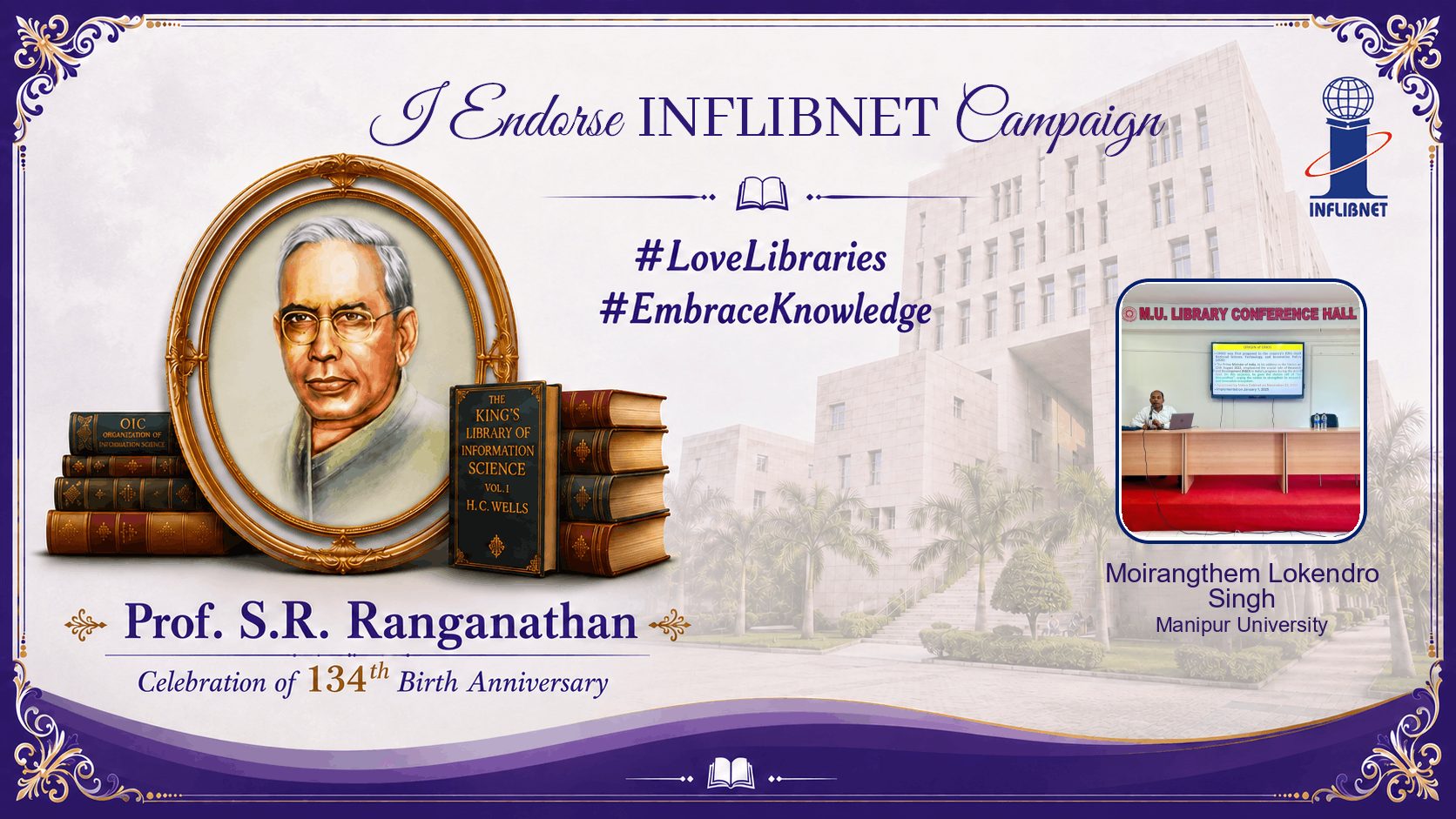 Library Day Endorse Badge