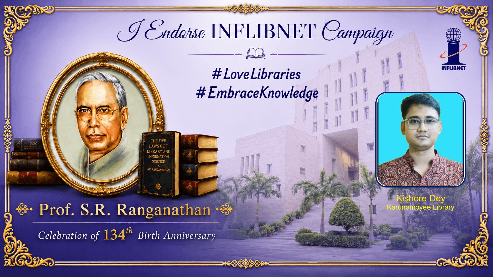 Library Day Endorse Badge