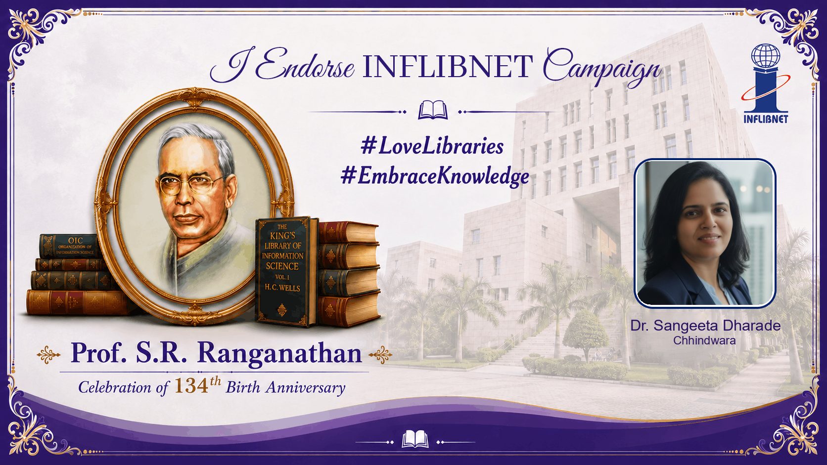 Library Day Endorse Badge