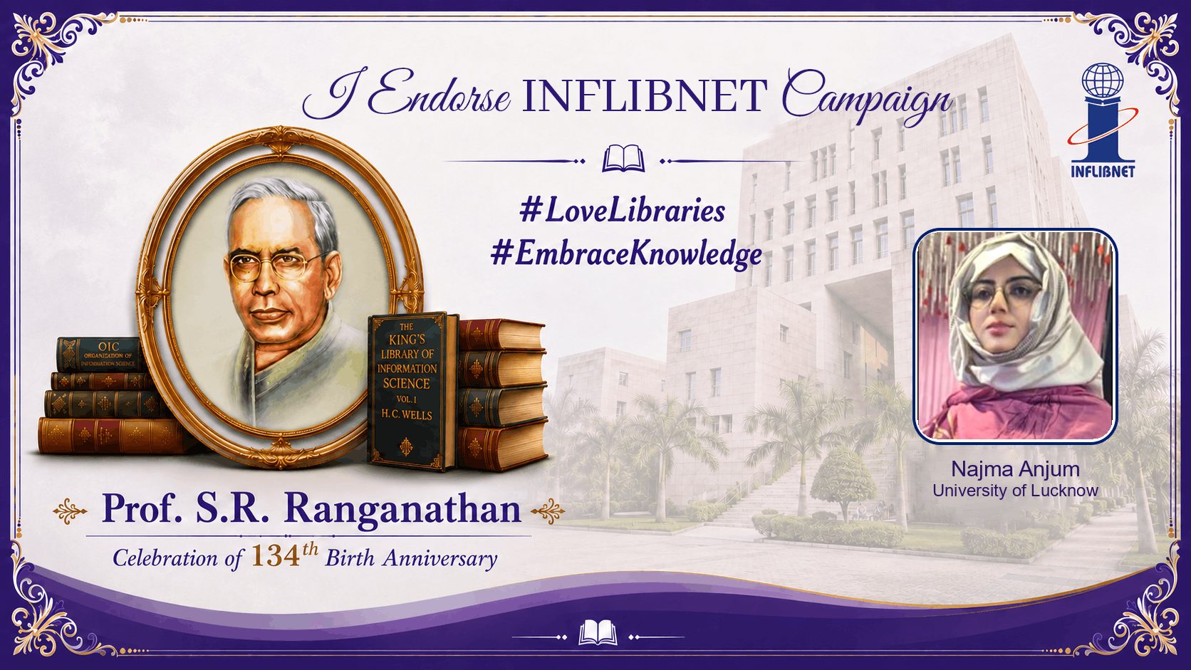 Library Day Endorse Badge