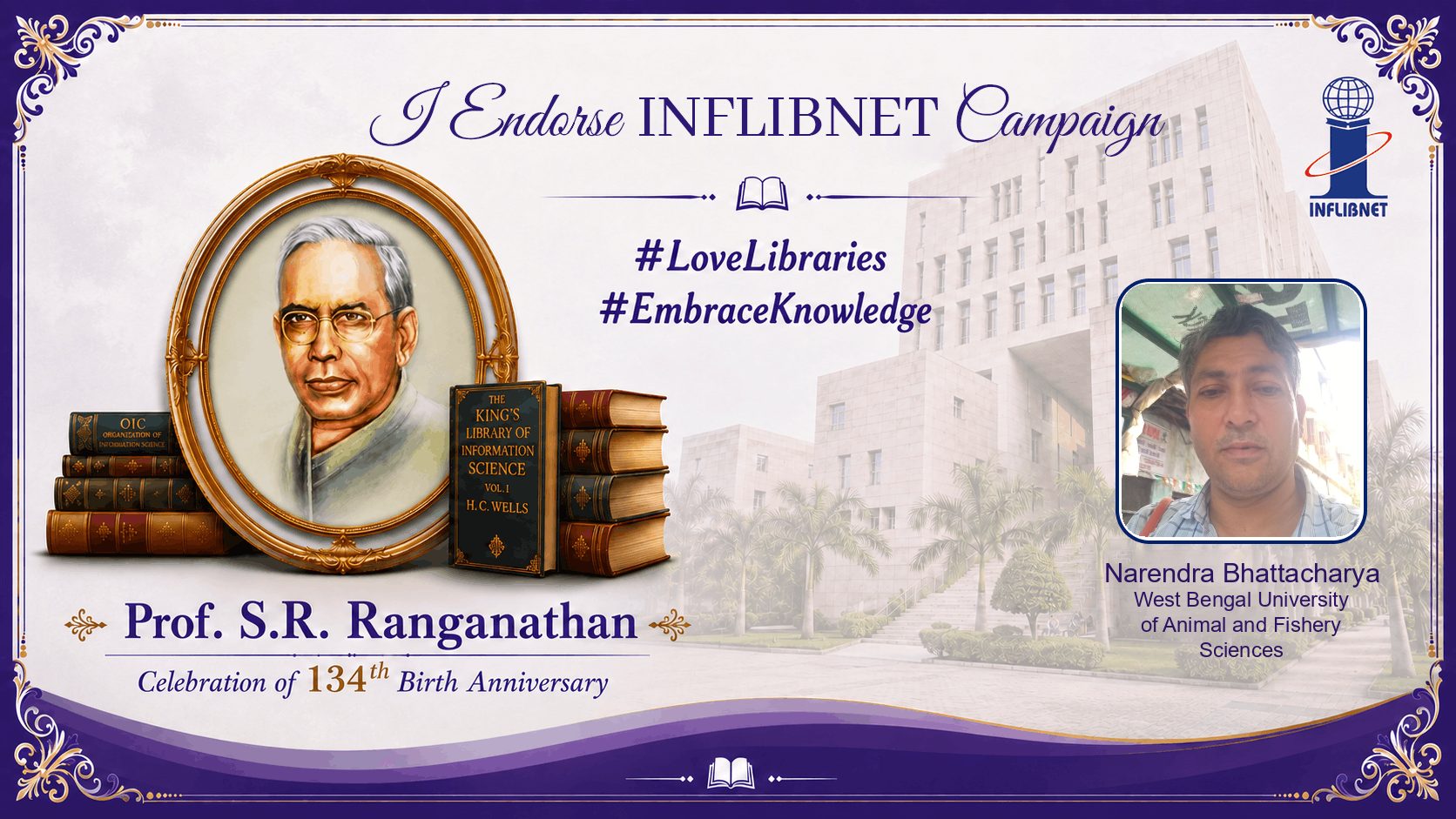 Library Day Endorse Badge
