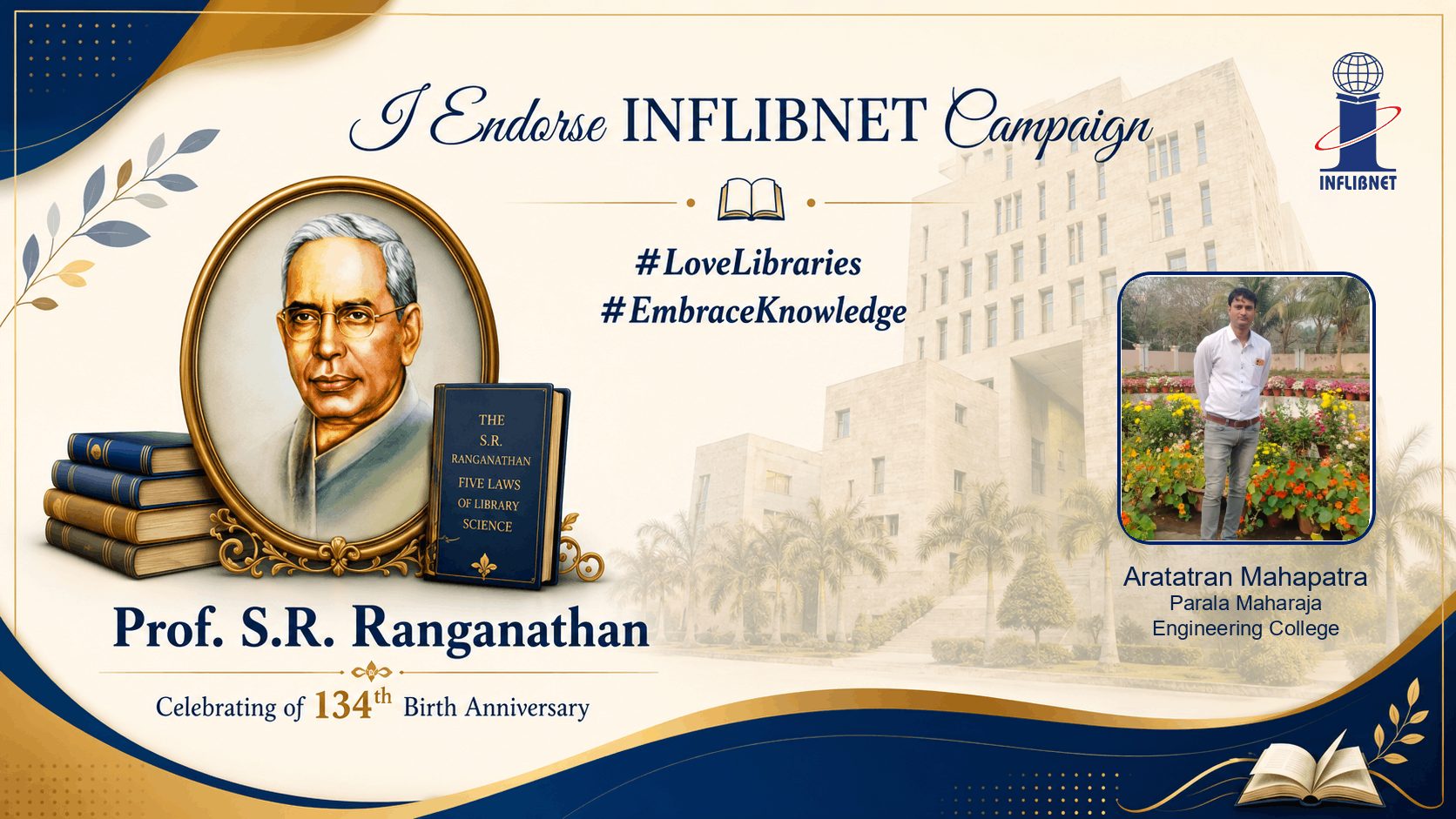 Library Day Endorse Badge