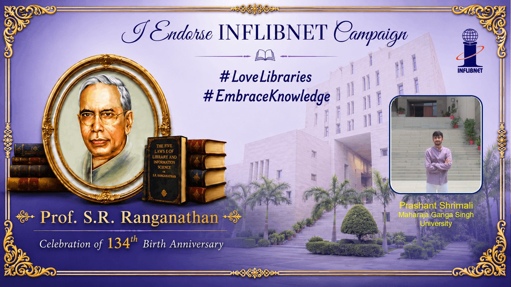 Library Day Endorse Badge