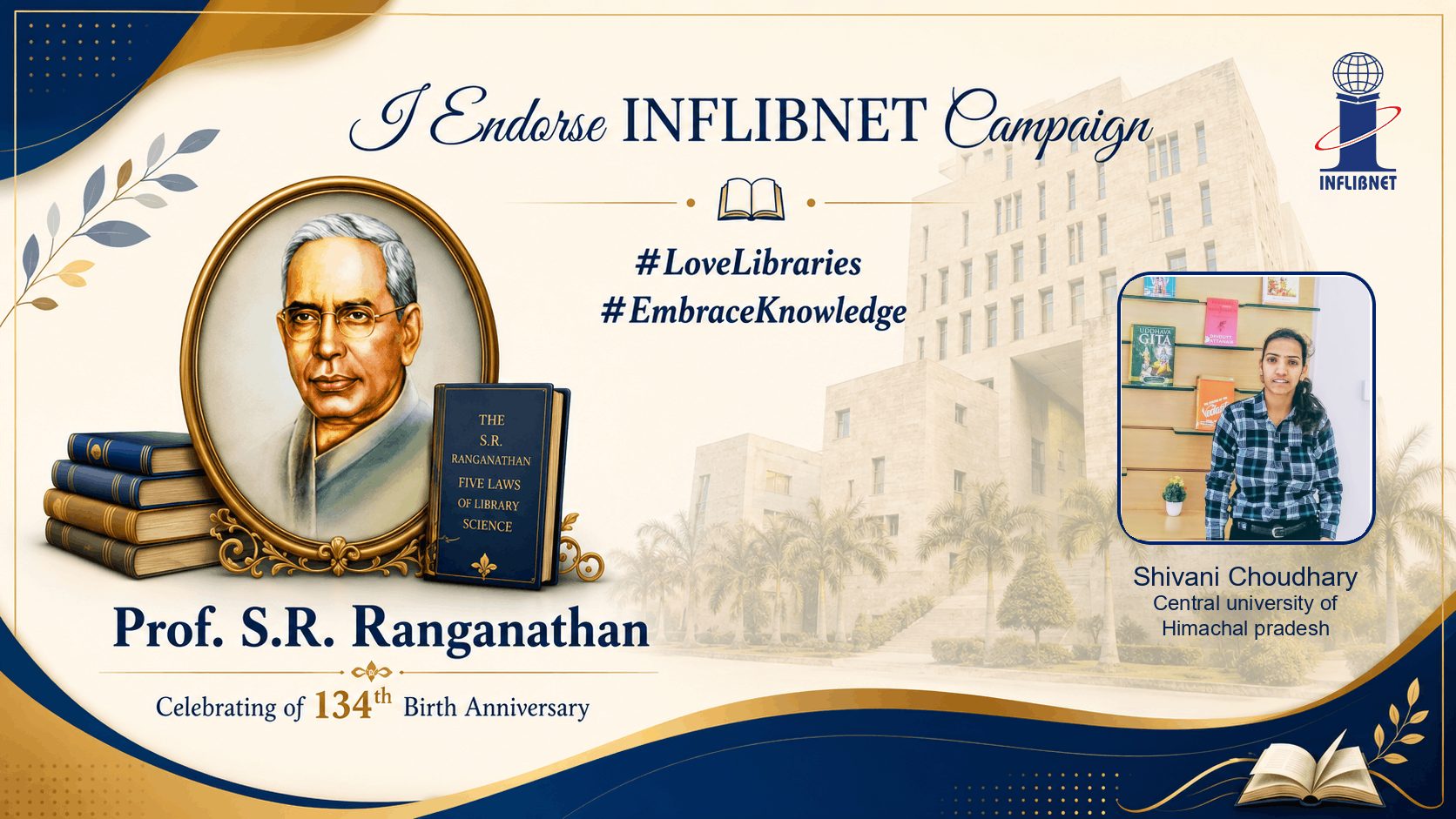 Library Day Endorse Badge