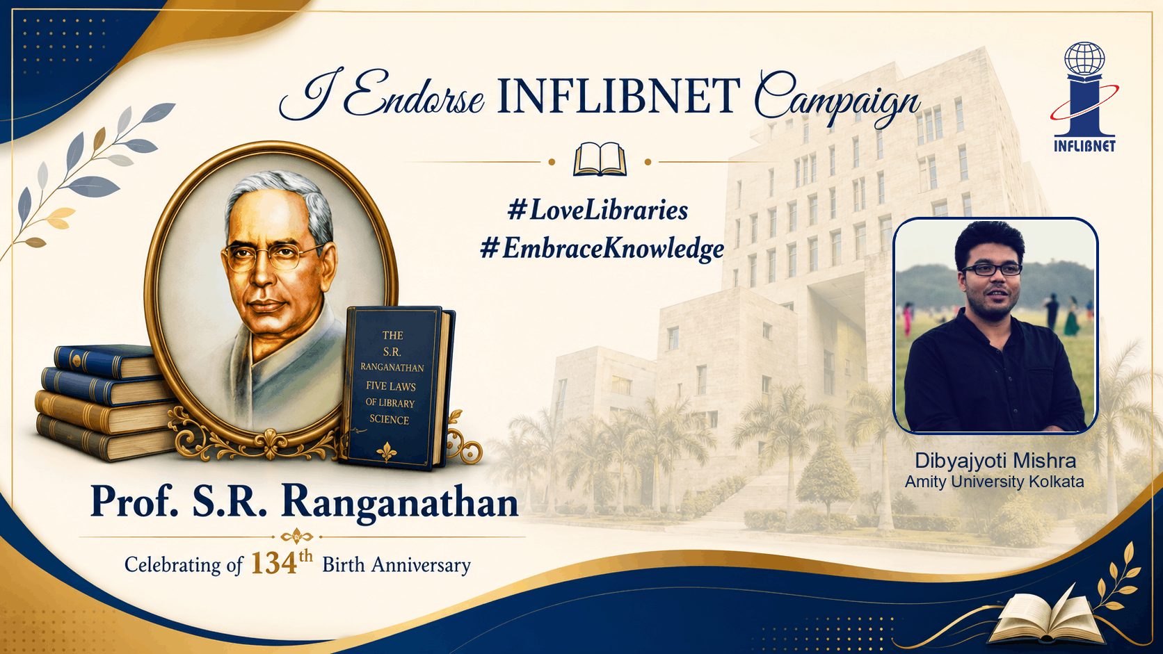 Library Day Endorse Badge
