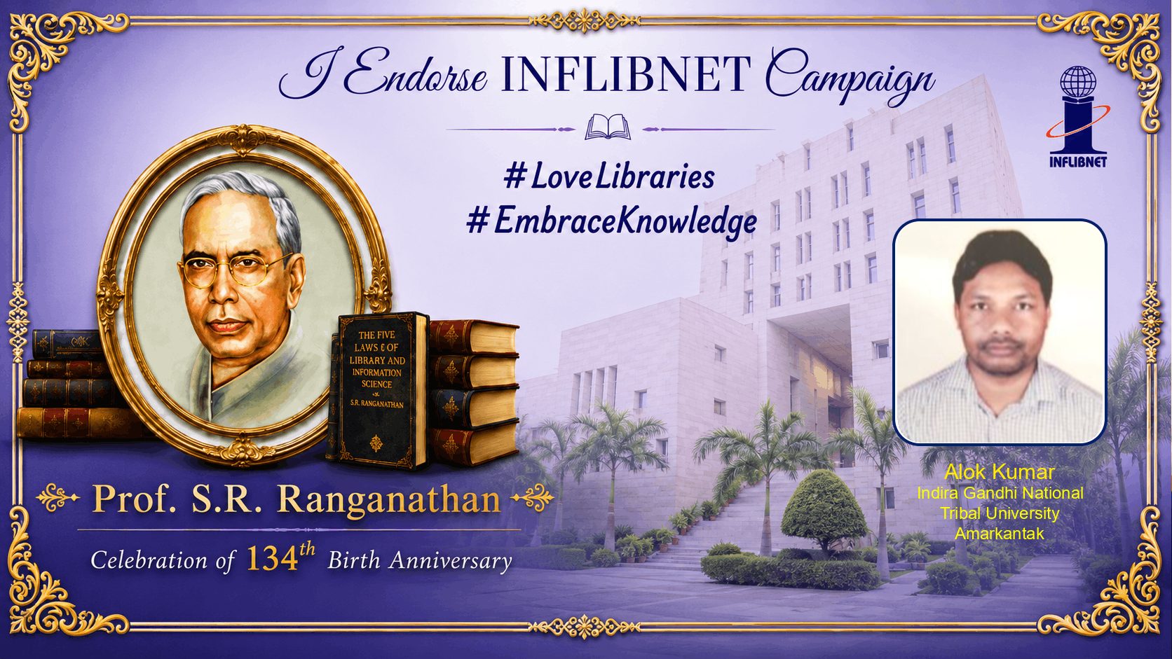 Library Day Endorse Badge