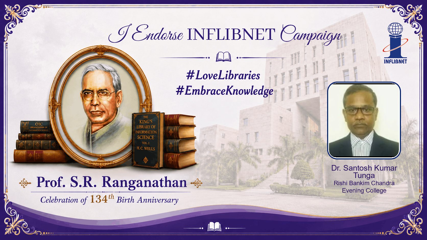 Library Day Endorse Badge