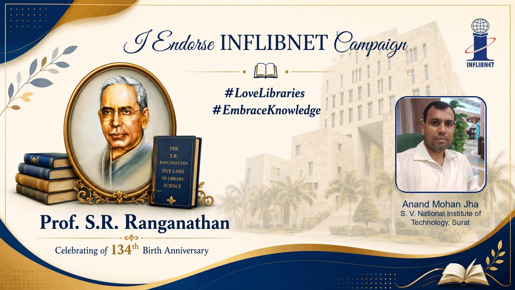 Library Day Endorse Badge