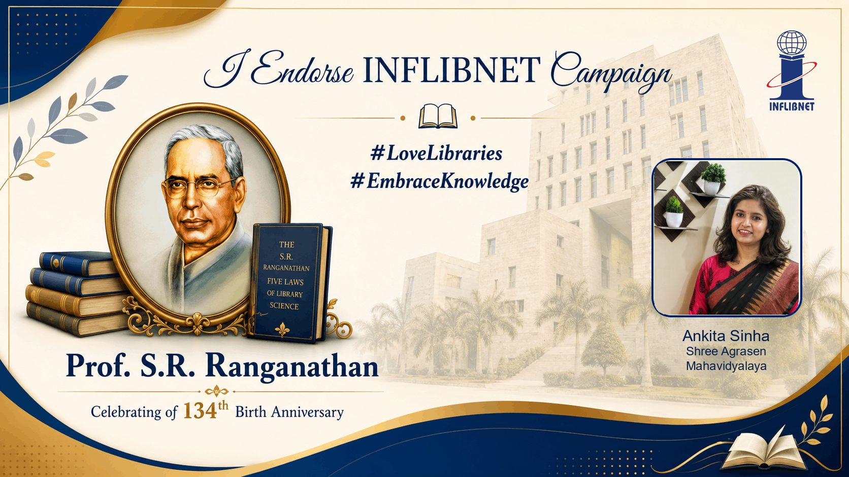 Library Day Endorse Badge