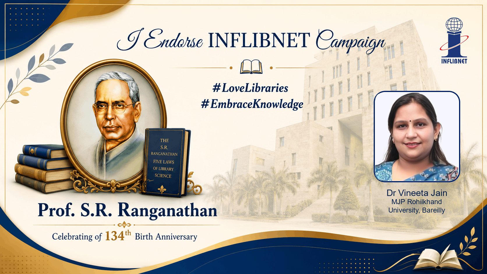 Library Day Endorse Badge