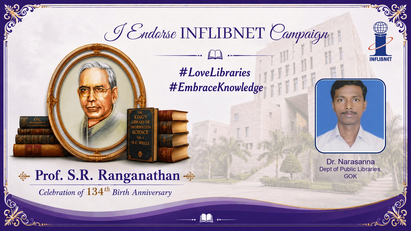 Library Day Endorse Badge
