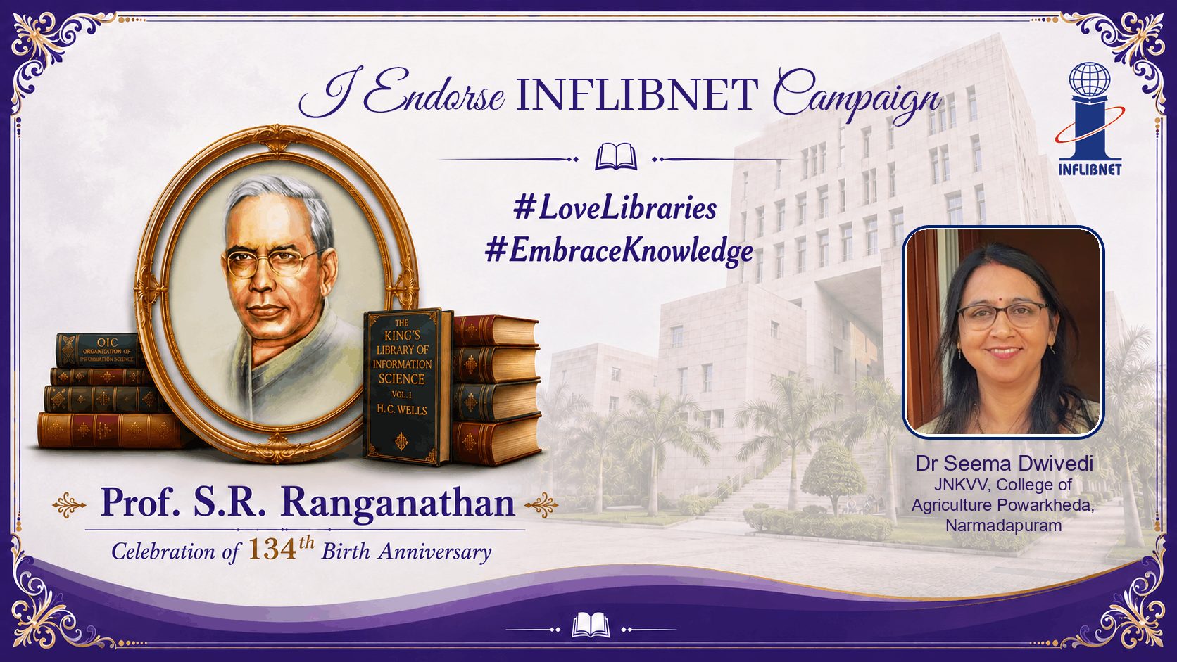 Library Day Endorse Badge