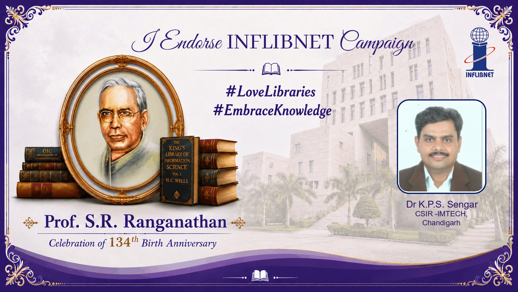 Library Day Endorse Badge