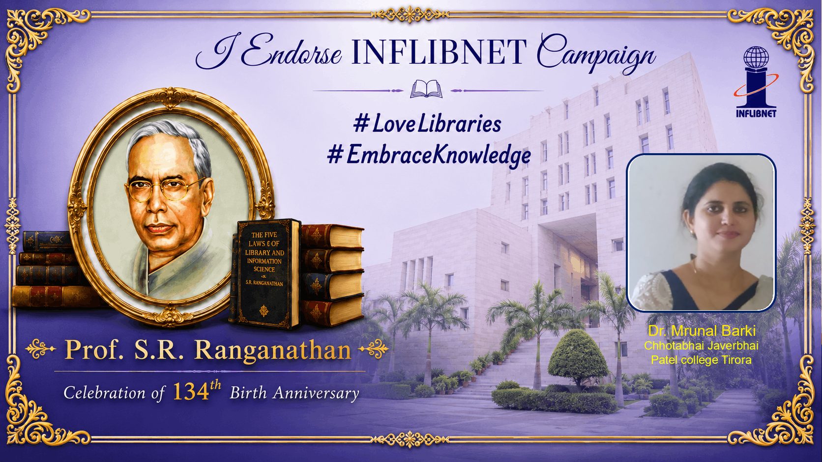 Library Day Endorse Badge
