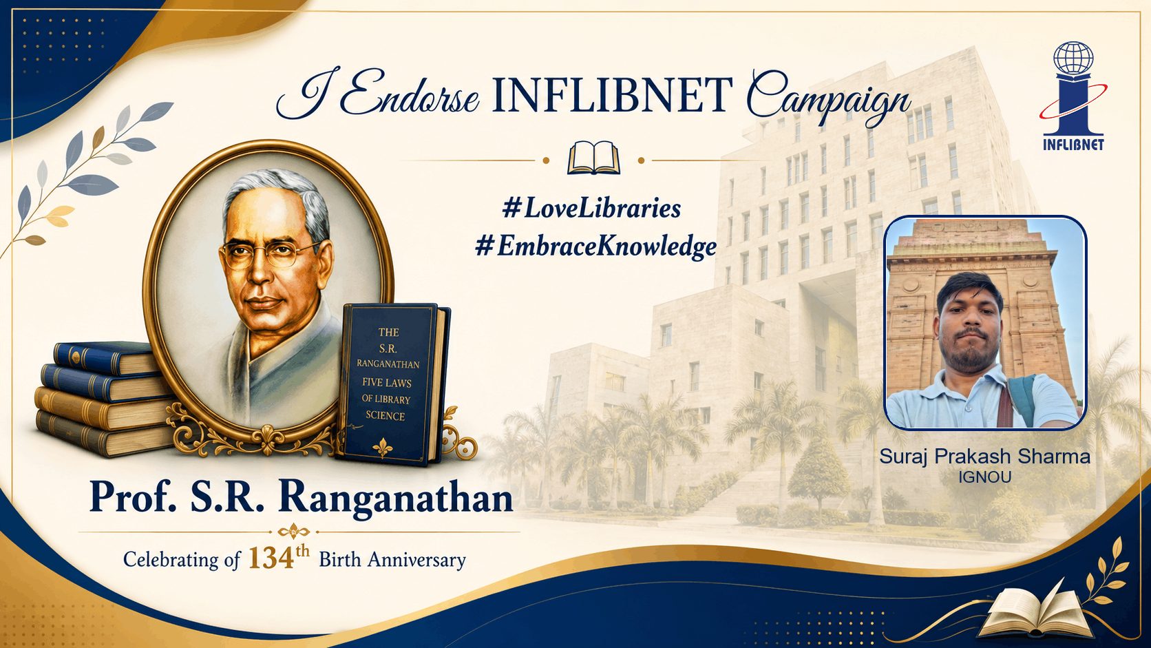Library Day Endorse Badge