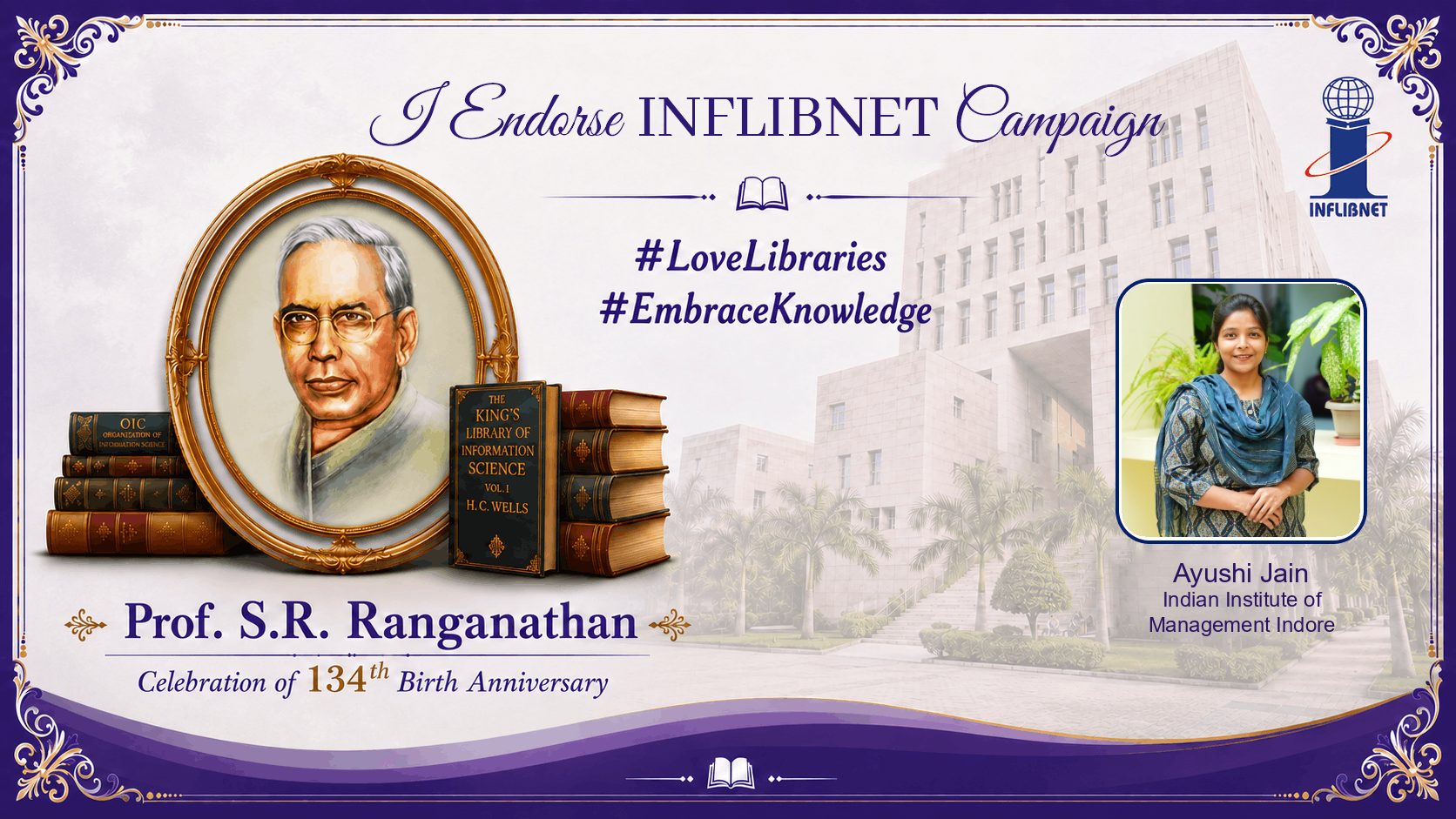 Library Day Endorse Badge