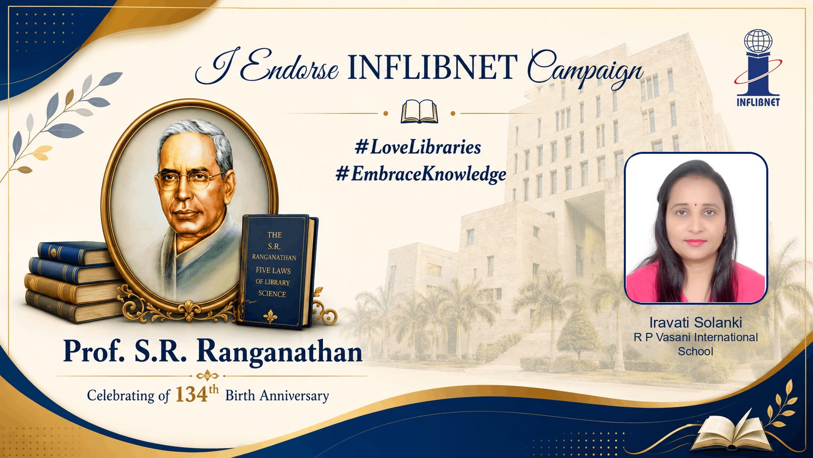 Library Day Endorse Badge