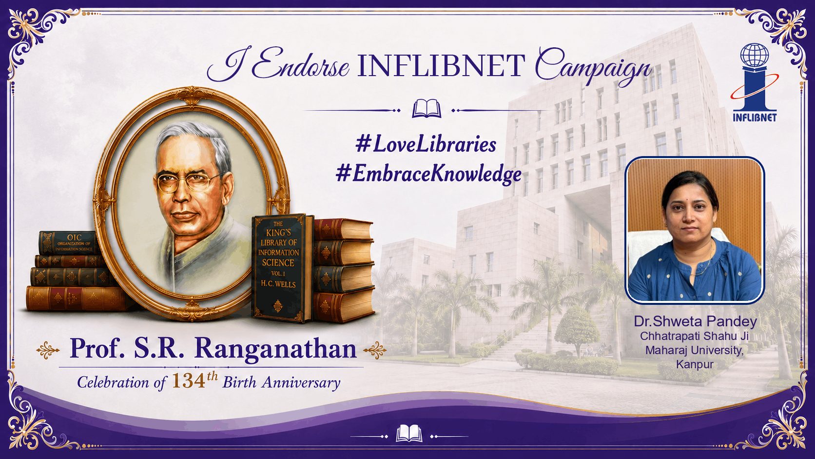 Library Day Endorse Badge