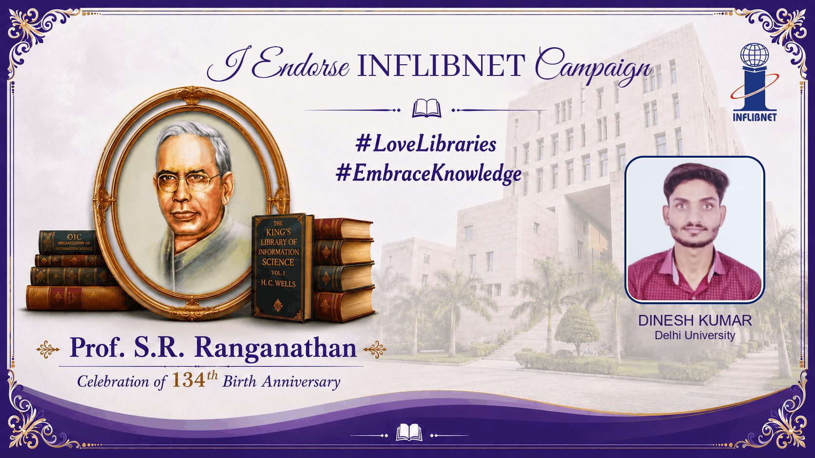 Library Day Endorse Badge