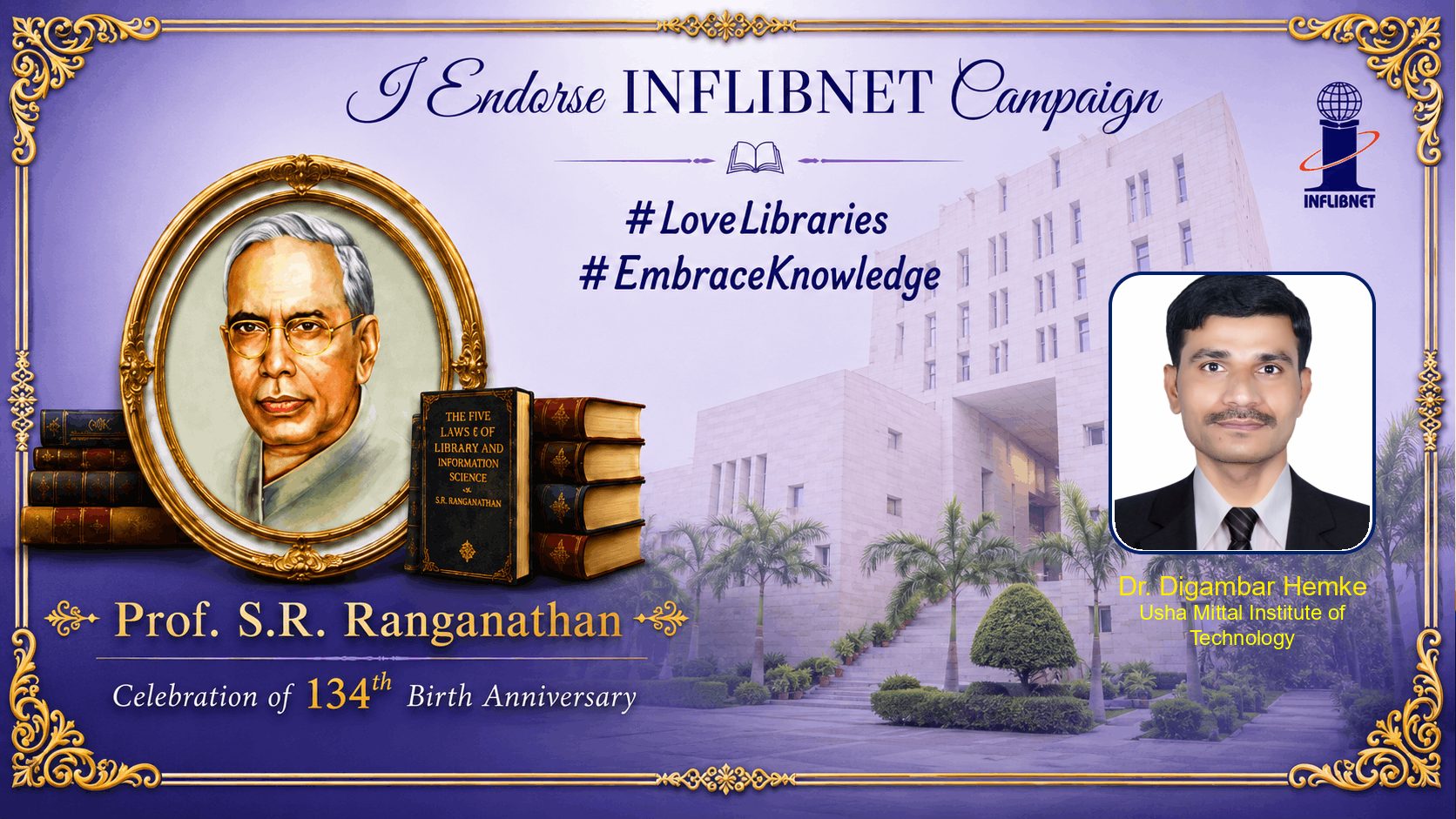 Library Day Endorse Badge