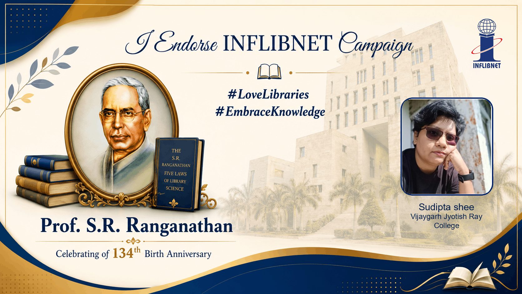 Library Day Endorse Badge