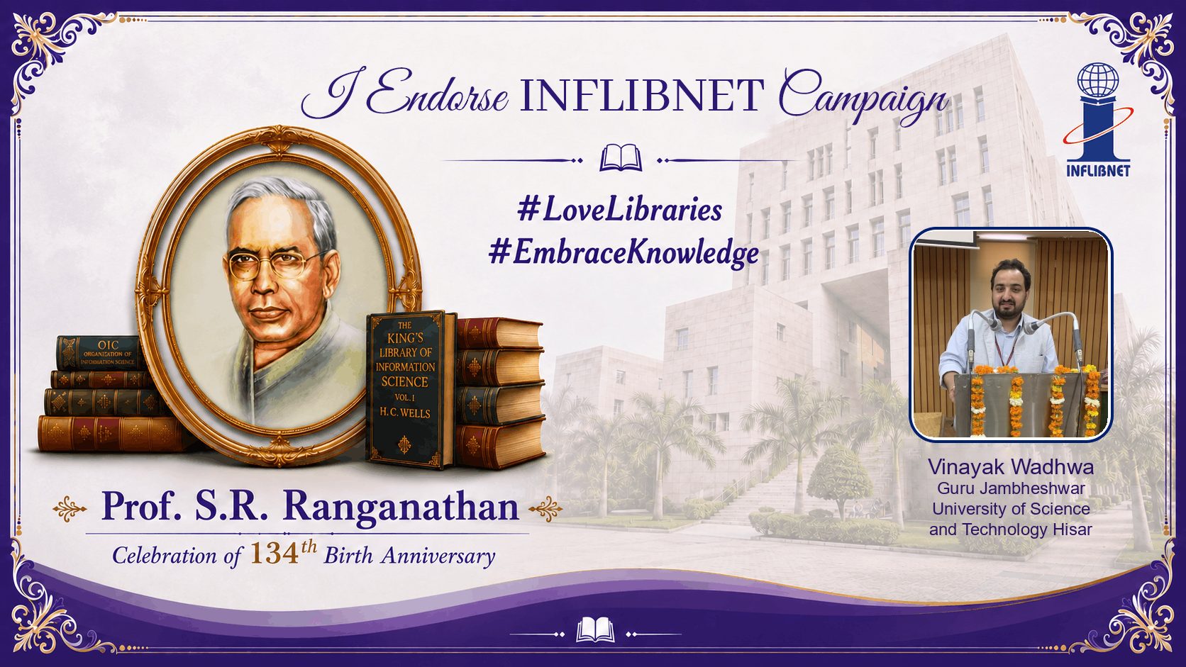 Library Day Endorse Badge