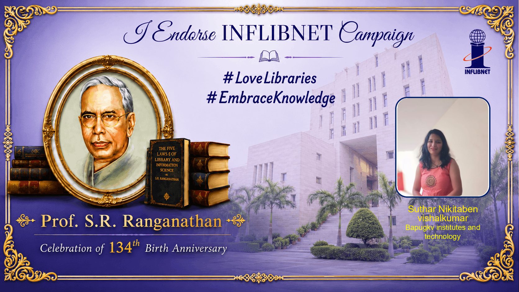 Library Day Endorse Badge