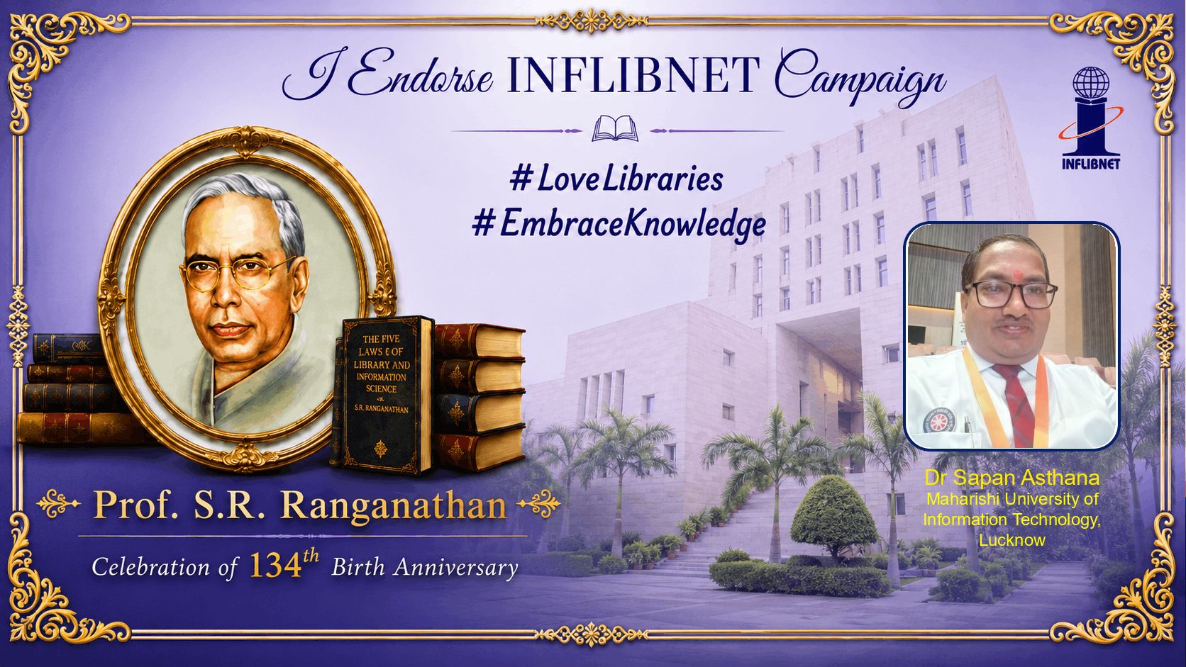 Library Day Endorse Badge