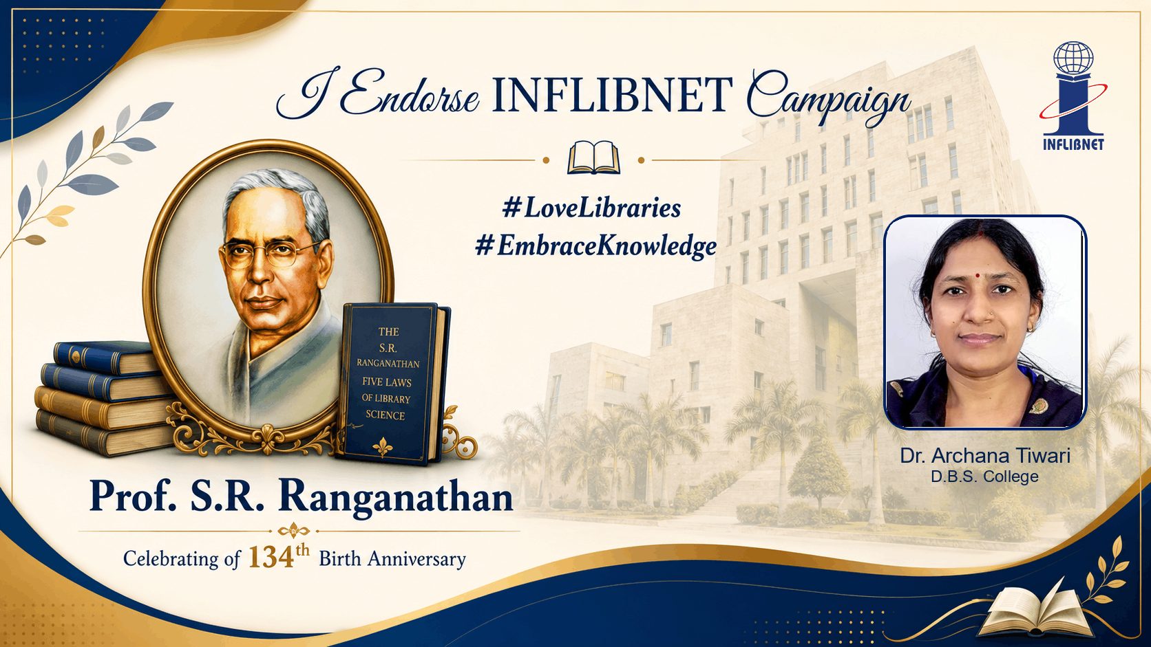 Library Day Endorse Badge