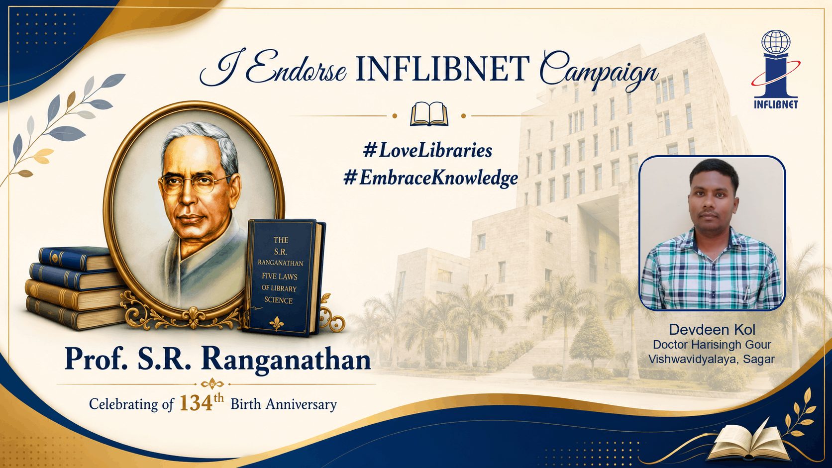 Library Day Endorse Badge